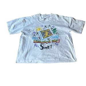 Vintage White 'Jamaica Me Sweet' Graphic T-Shirt